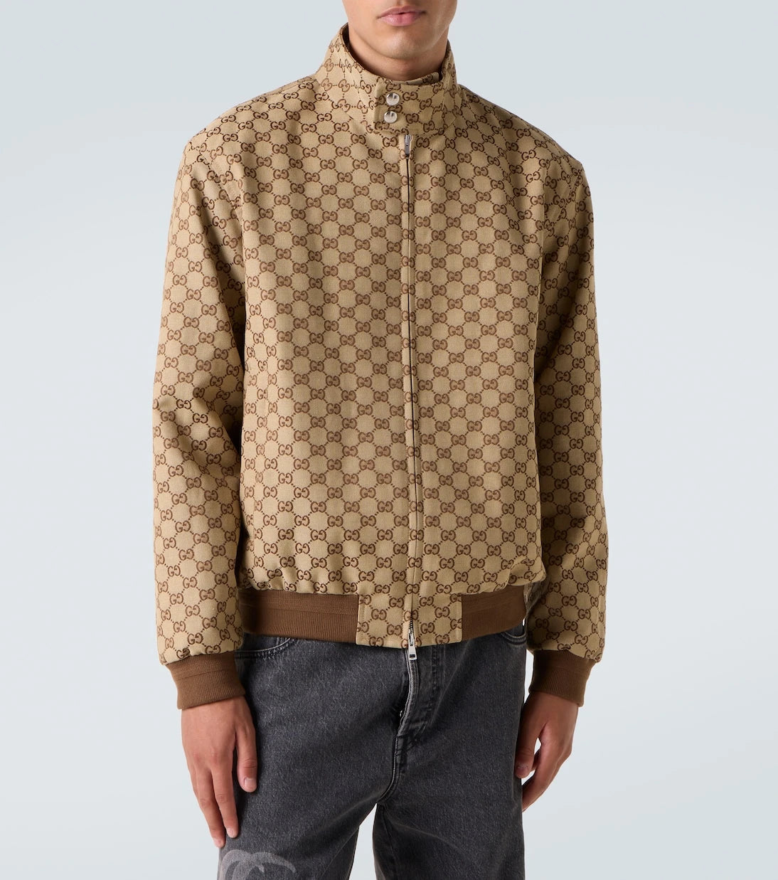 Gucci - GG Canvas bomber jacket
