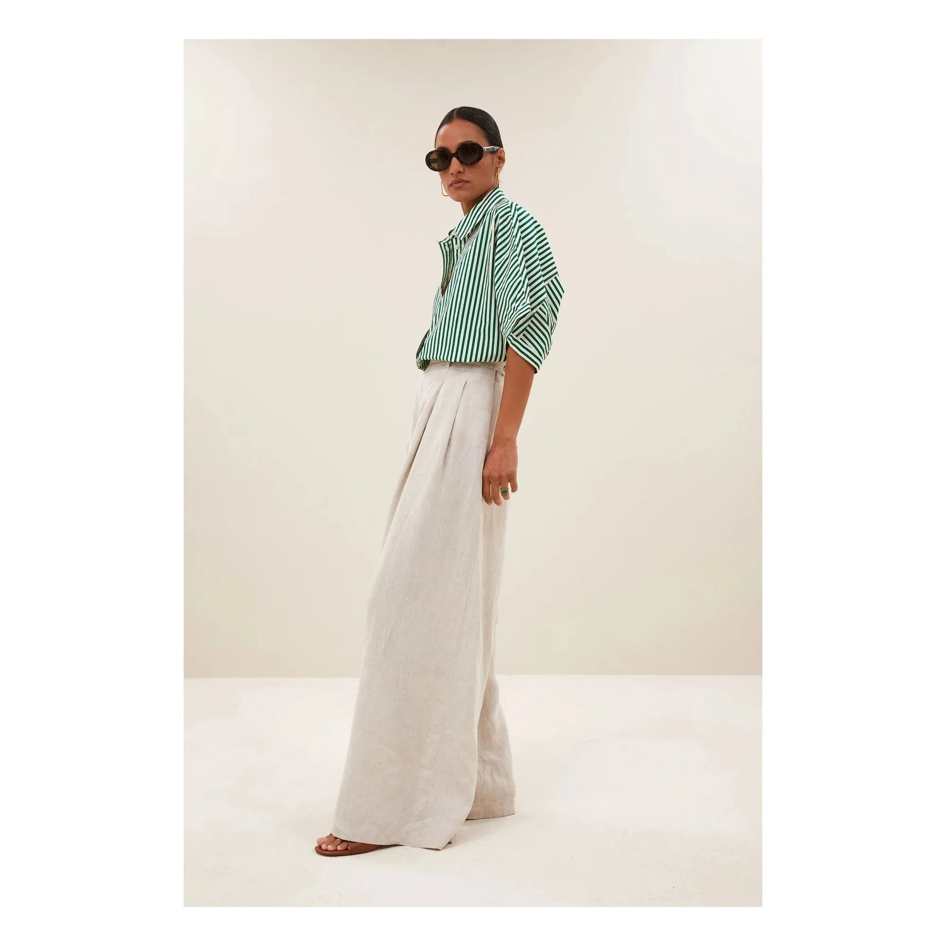 By Bar - Sef Linen pants | Ivory
