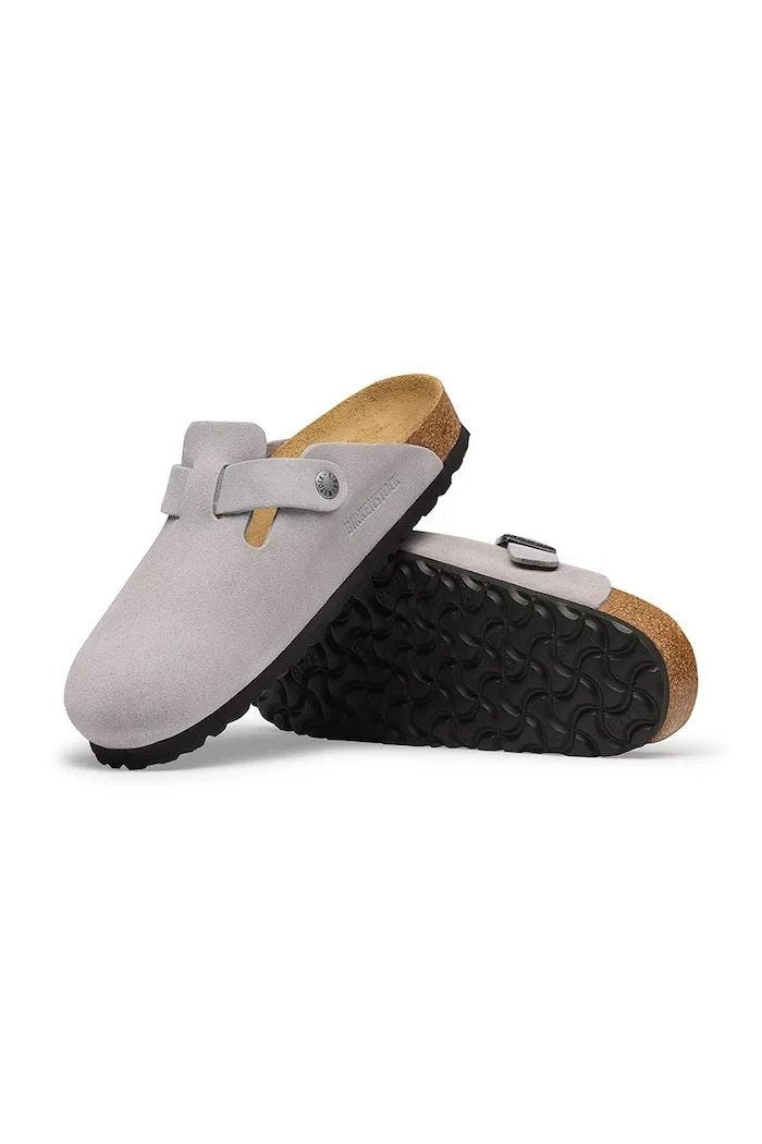 Birkenstock Boston Süet Deri Terlikler