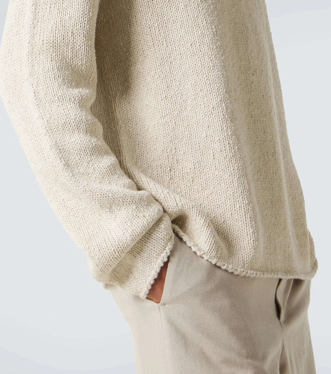 The Row - Clarkin cotton and linen sweater