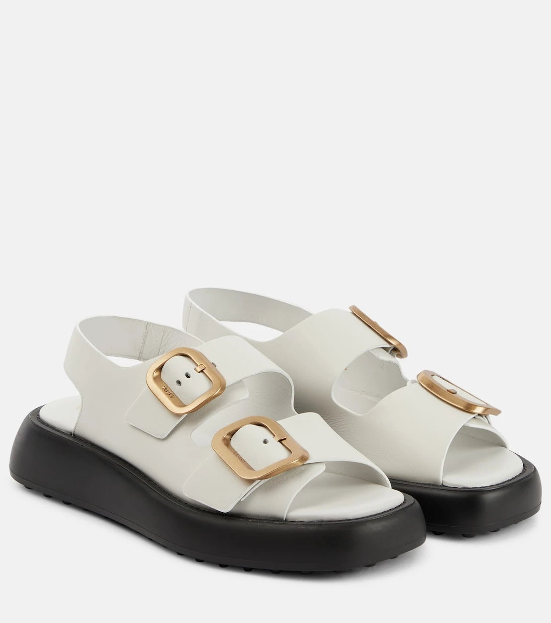 Tod's - Gomma leather sandals