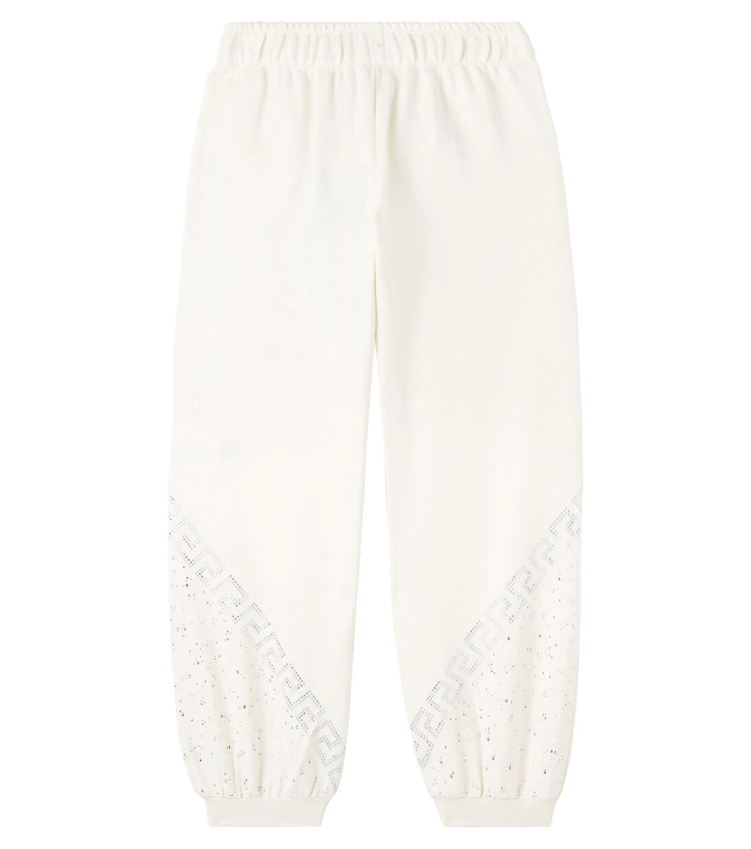 Versace Kids - Greca cotton fleece sweatpants