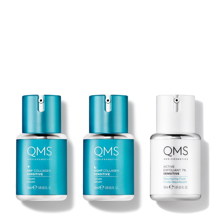 QMS Collagen System 3-Step Routine Set