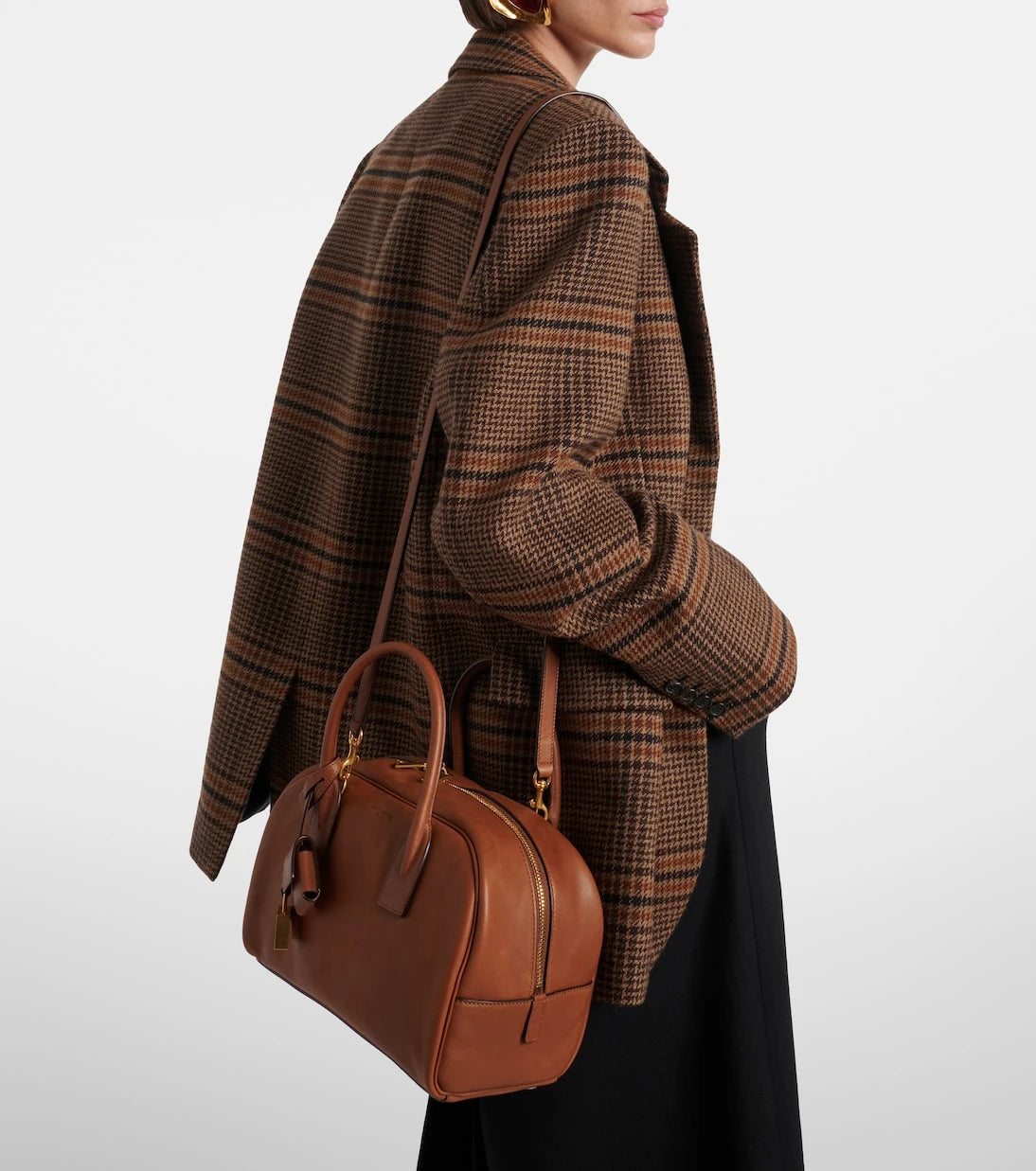 Saint Laurent - Sac De Jour Boston Small leather tote bag
