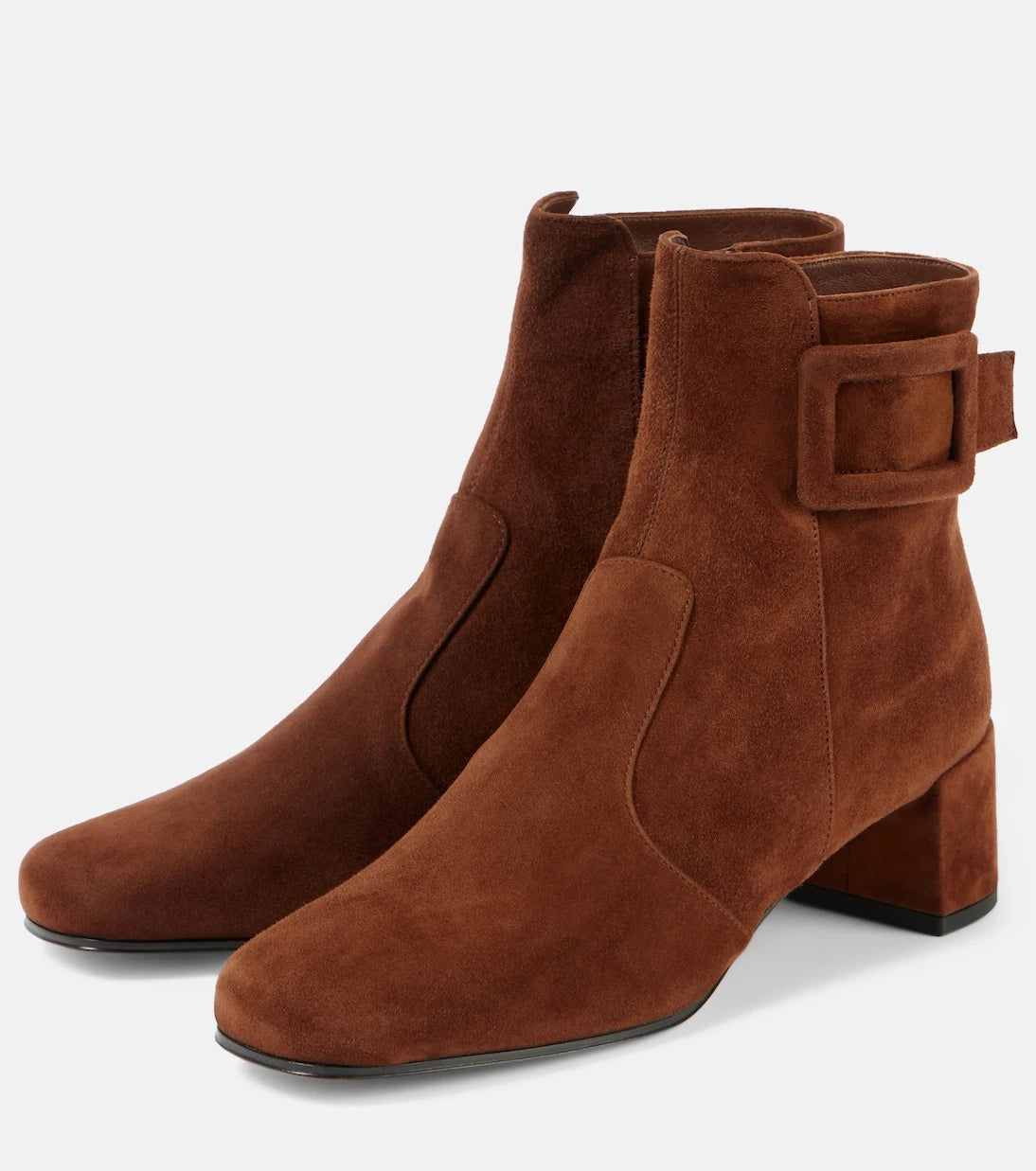 Roger Vivier - Tres Vivier Polly suede ankle boots