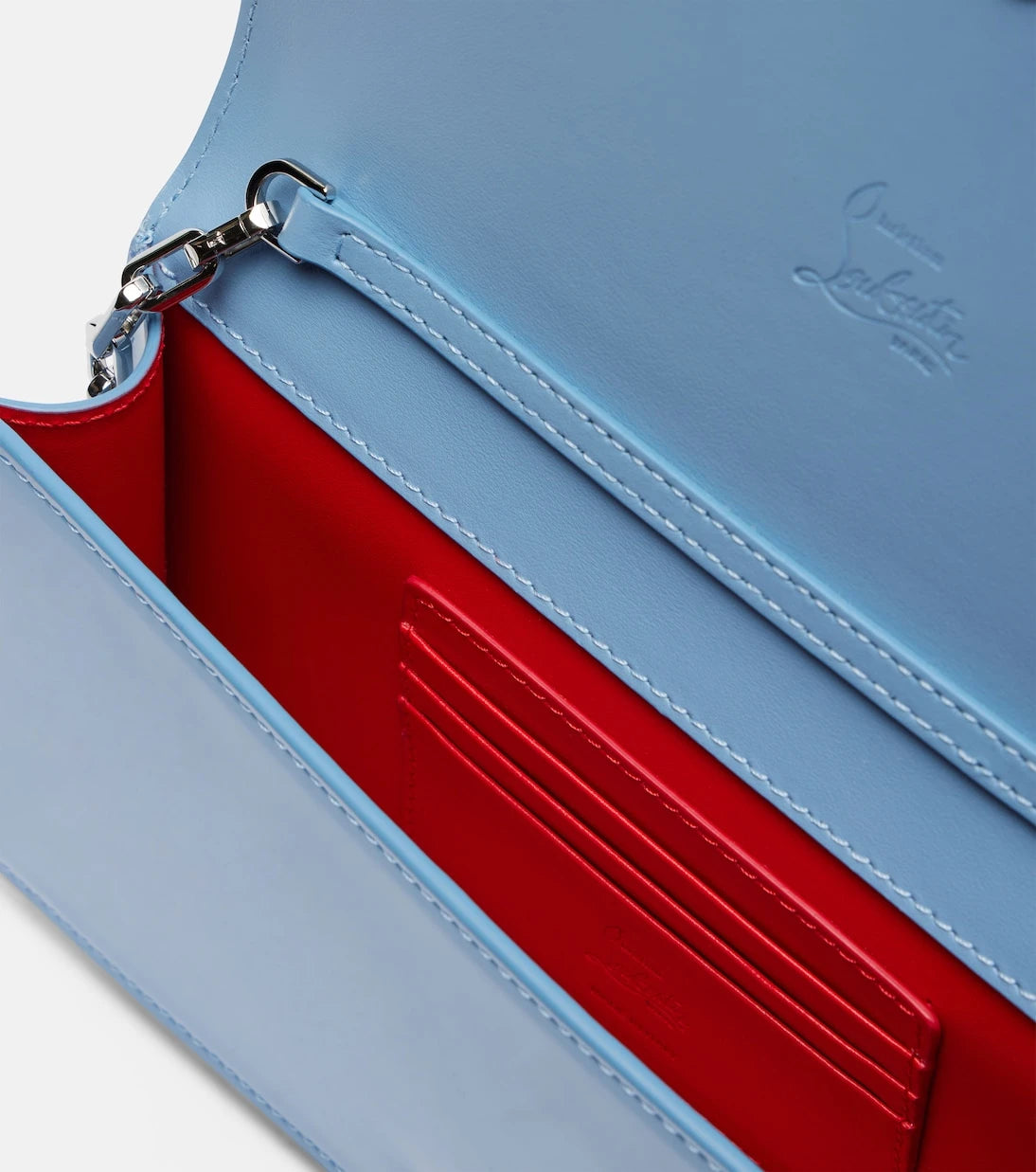 Christian Louboutin - Bettina patent leather clutch