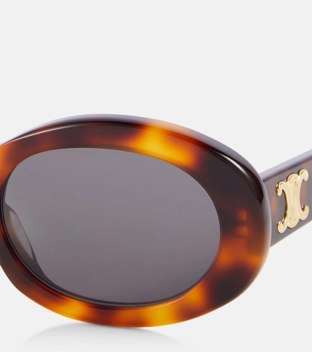 Celine Eyewear - Triomphe 01 oval sunglasses
