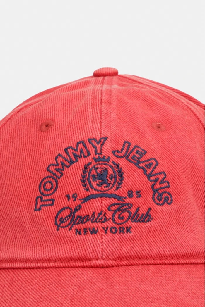 Tommy Jeans бейзболна шапка мъжка от памук