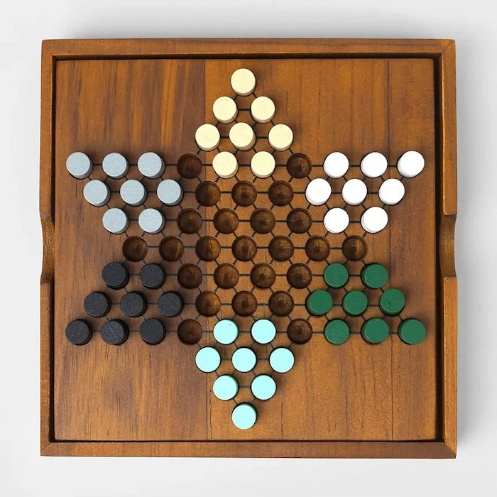Настolna oyun - sinirlenme adamım Luckies of London Chinese Checkers 14 x 26 cm