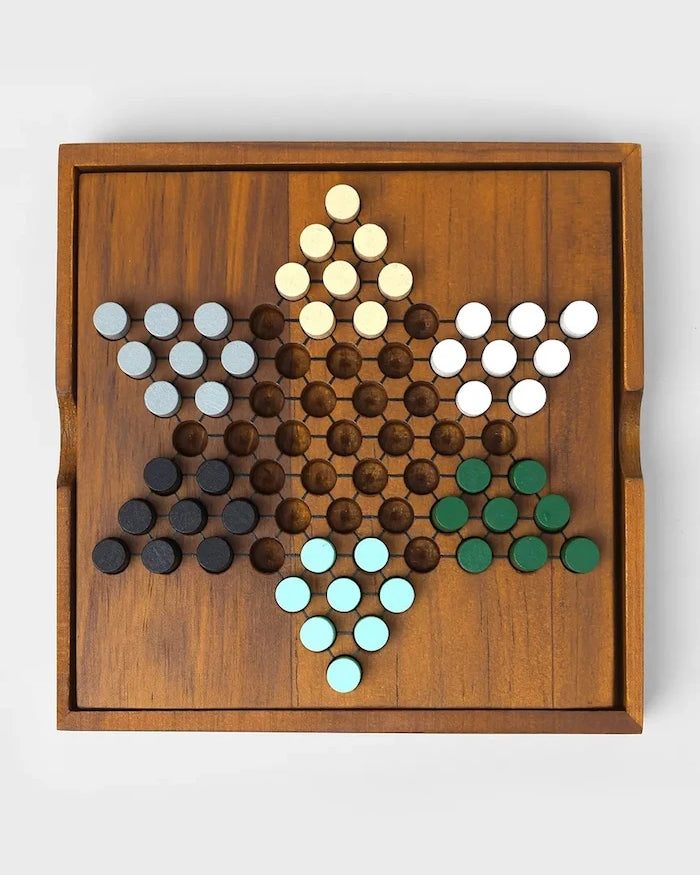 Настolna oyun - sinirlenme adamım Luckies of London Chinese Checkers 14 x 26 cm