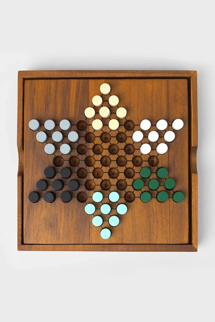 Настolna oyun - sinirlenme adamım Luckies of London Chinese Checkers 14 x 26 cm