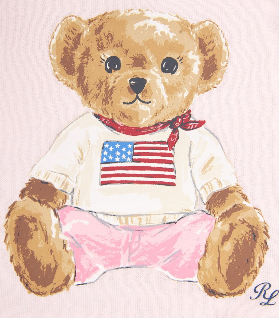 Ralph Lauren Kids Cotton-Blend Bear Sweatshirt and Sweatpants Set (3-24 Months)