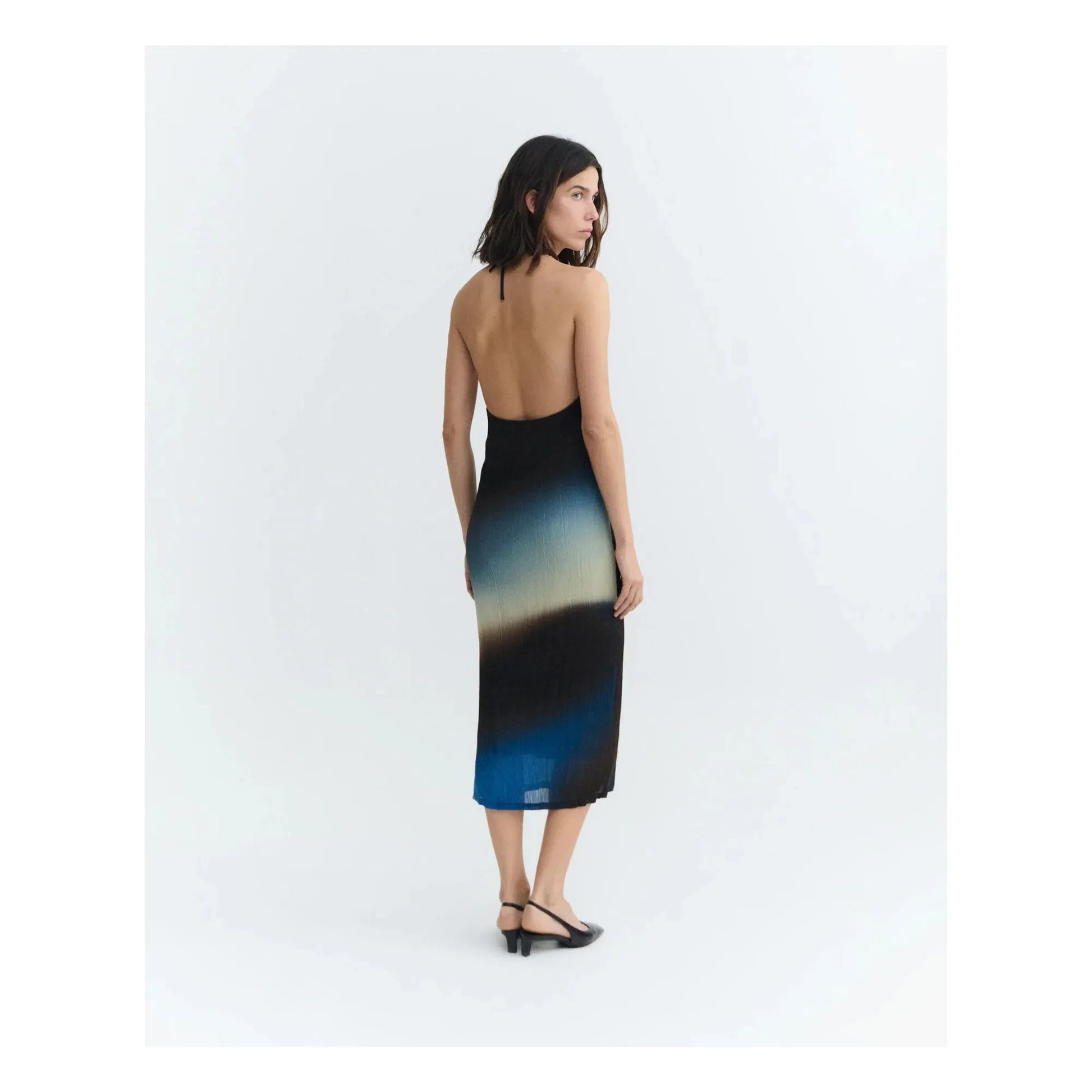 Thinking Mu - Miriam dress | Blue