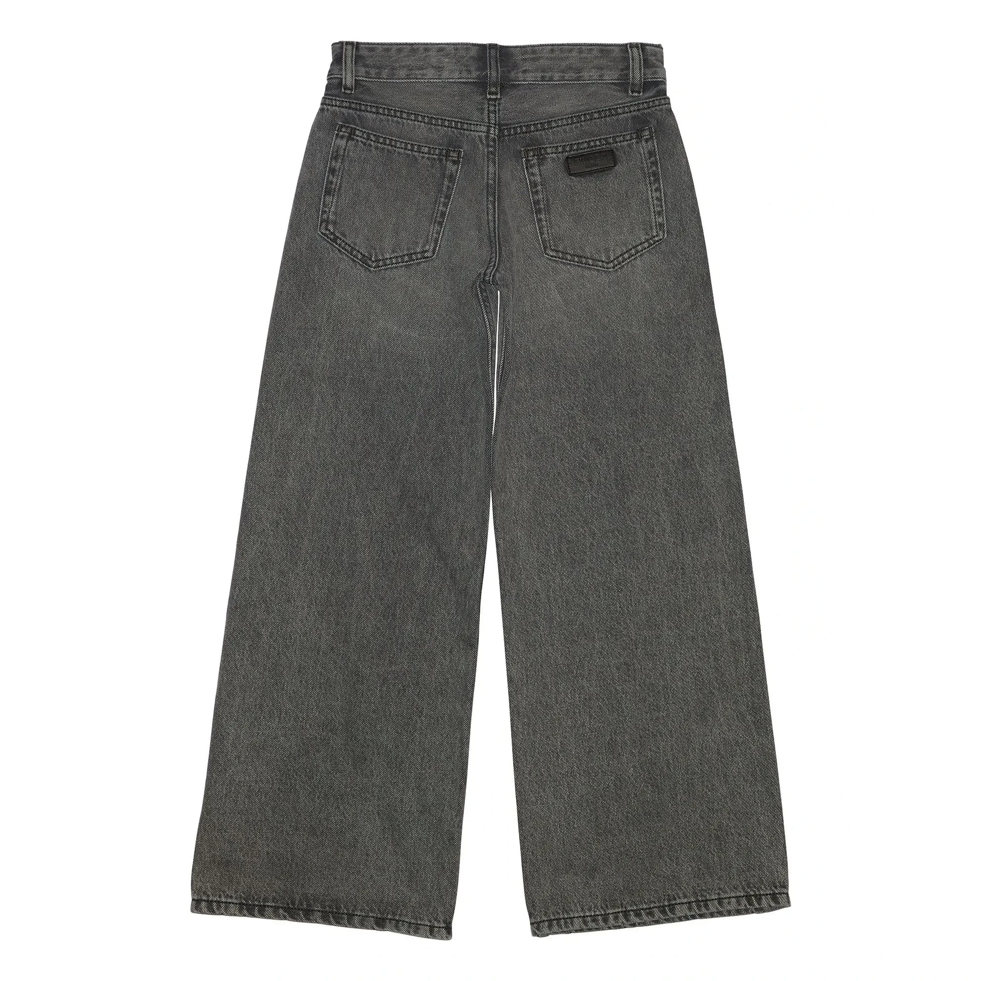 Finger in the nose - Jean Large April | Denim grey
