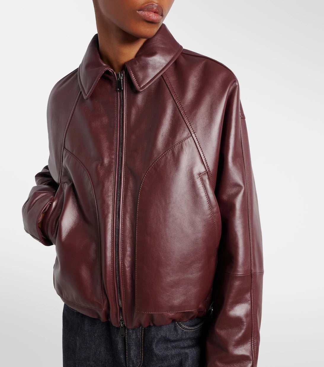 Brunello Cucinelli - Leather jacket