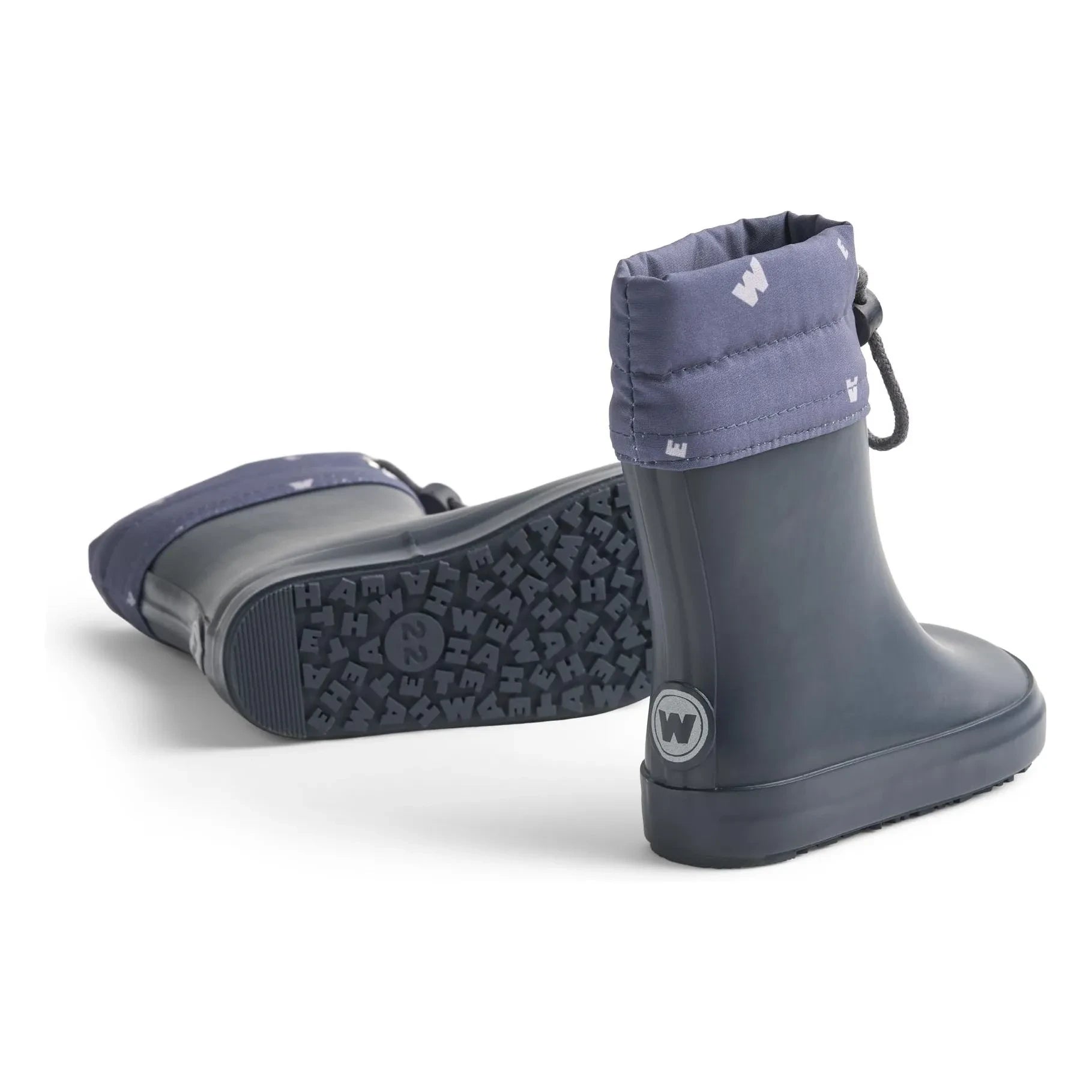 Wheat - Thermo Zerro Rain Boots | Navy blue