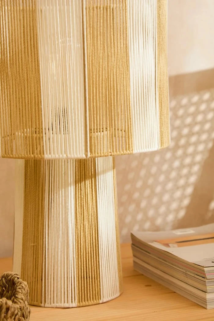 Calma House pamuklu masa lambası 46 x 30 cm