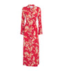 Hayley Menzies Red Silk Jimi Maxi Dress