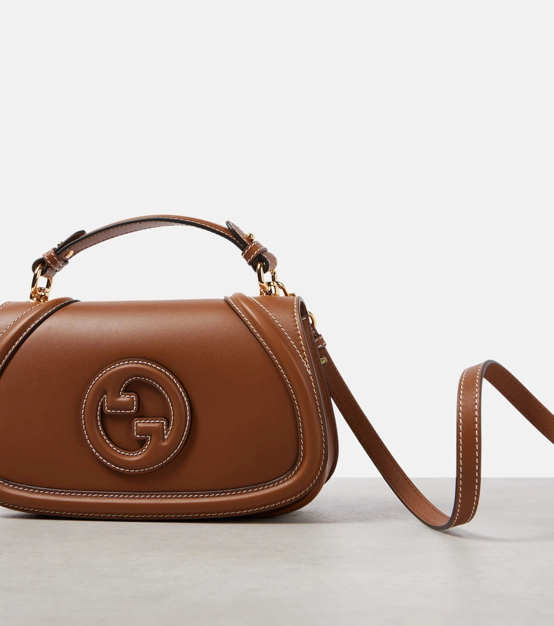 Gucci - Gucci Blondie Small leather tote bag