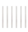 Set of 6 Stainless Steel Natura Chopsticks