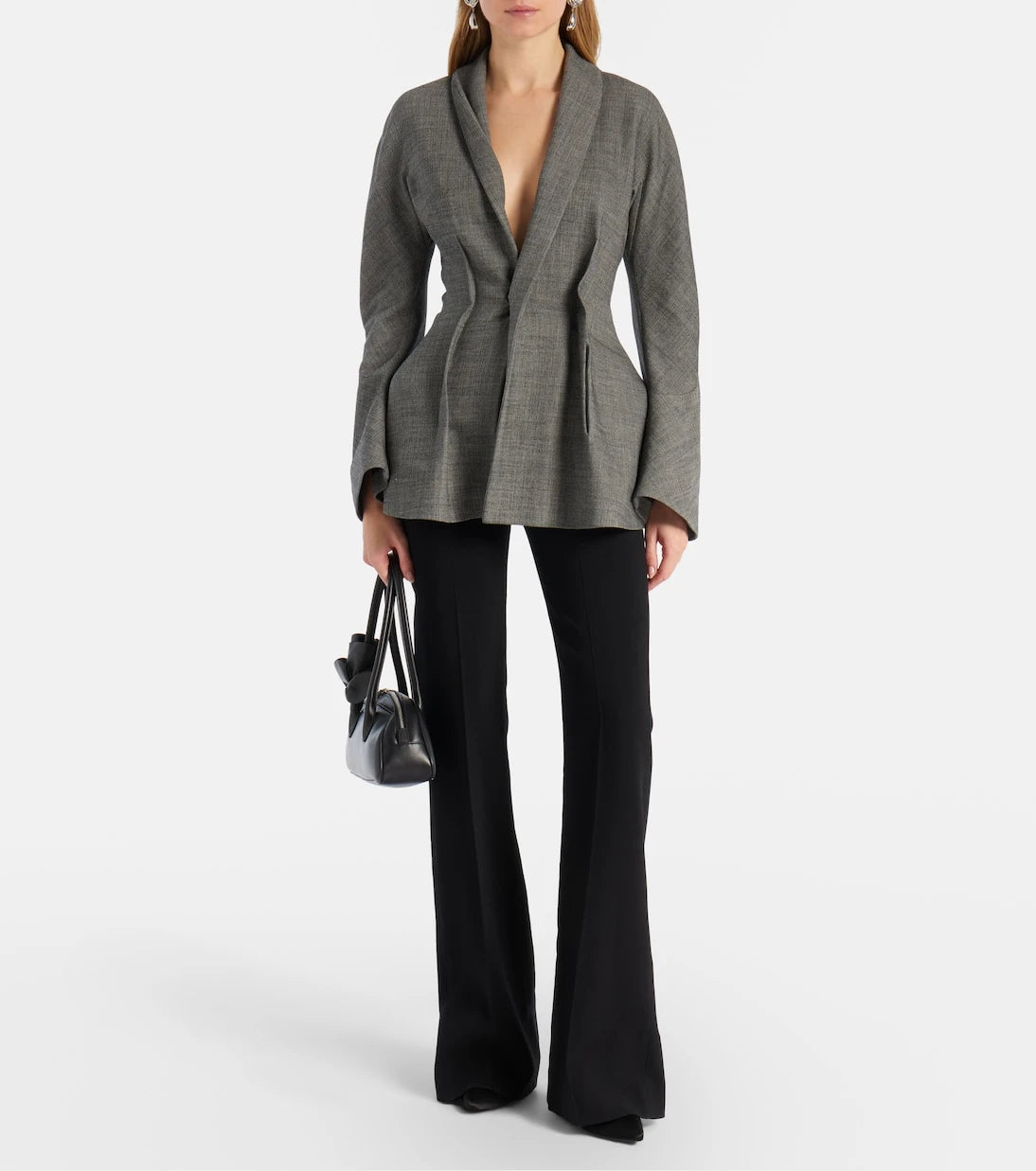 Magda Butrym - Draped wool-blend blazer