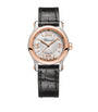 Rose Gold, Stainless Steel and Diamond Happy Sport Automatic Watch 30mm