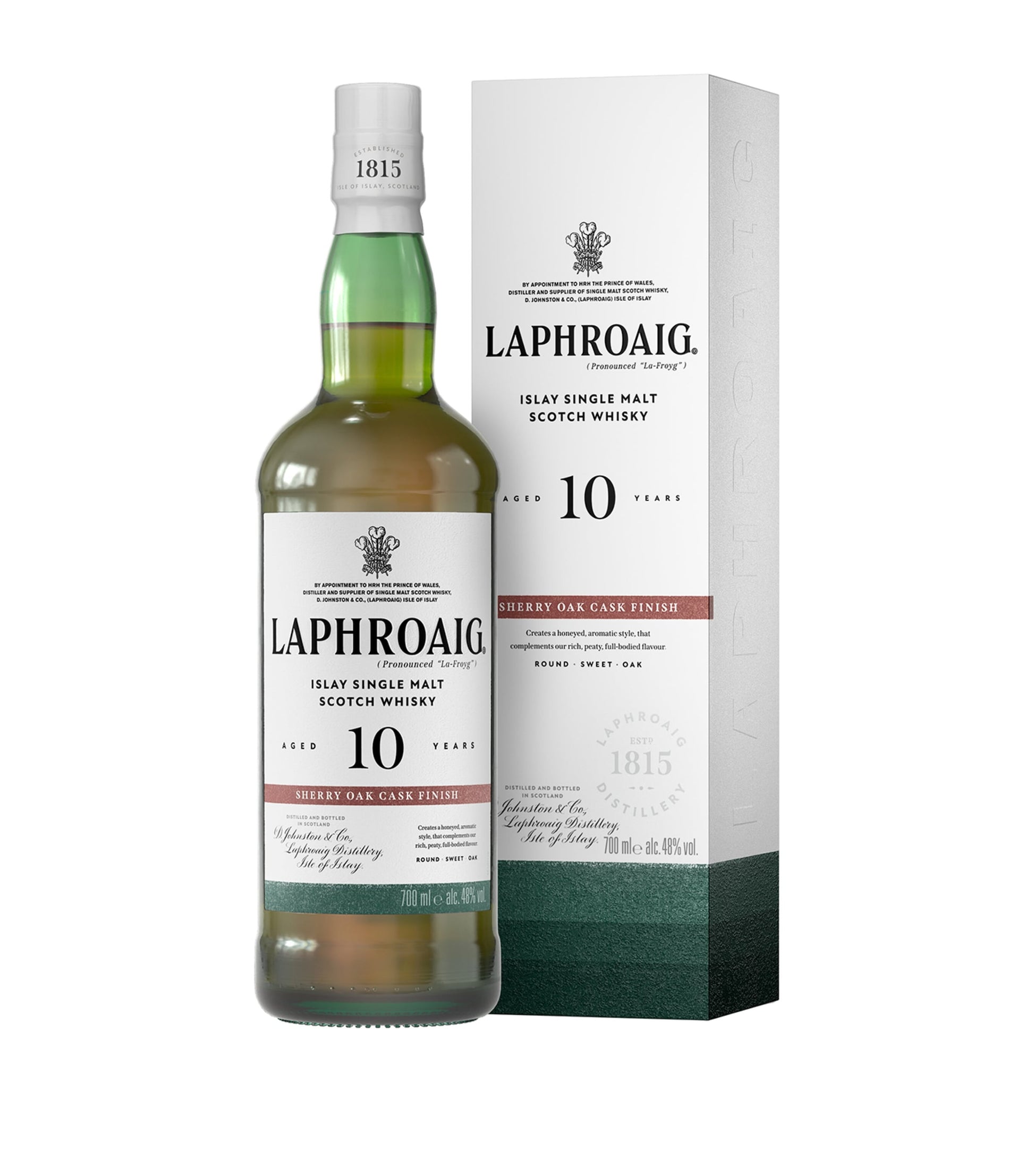 Laphroaig 10-Year-Old Sherry Oak Scotch Whisky (70cl)