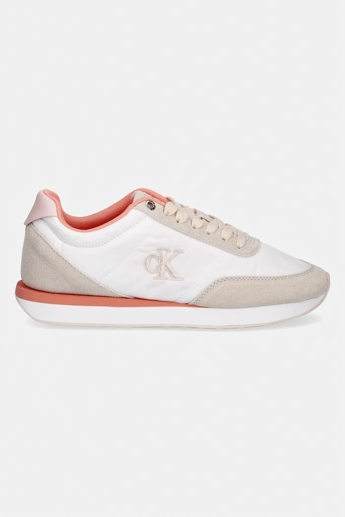 Calvin Klein RETRO RUNNER LACE UP NYLON MG kadın sneaker