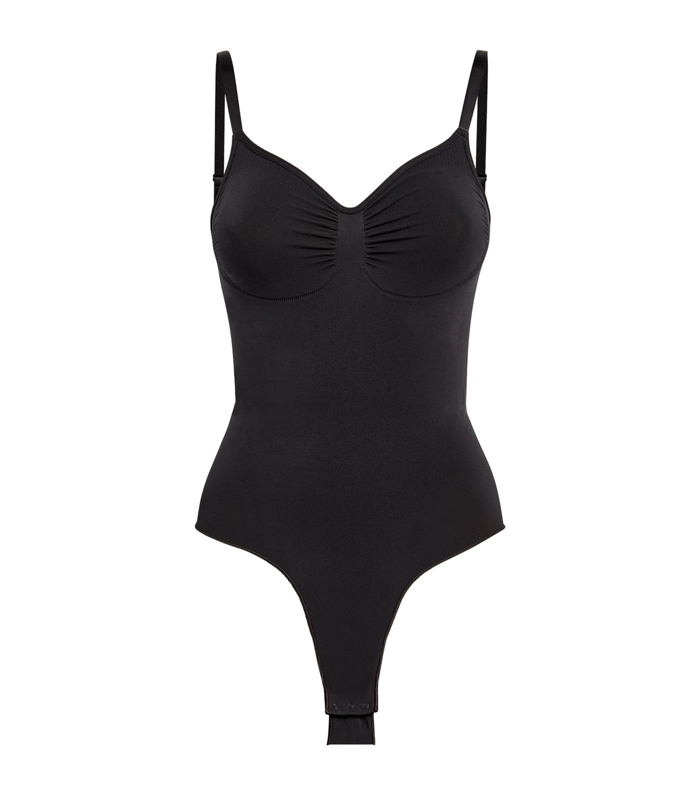 Skims Black Seamless Sculpt Briefs Bodysuit