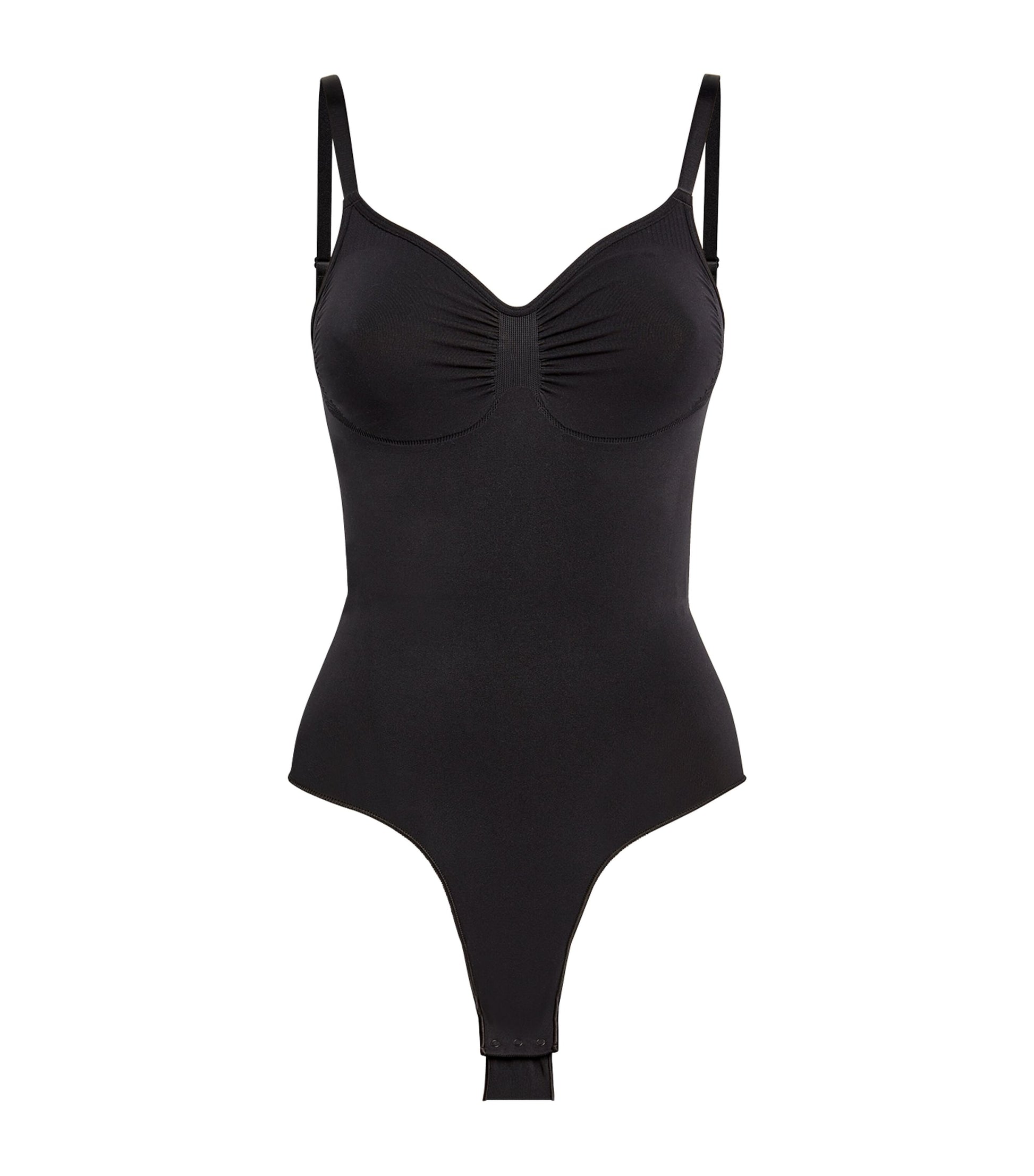 Skims Black Seamless Sculpt Briefs Bodysuit