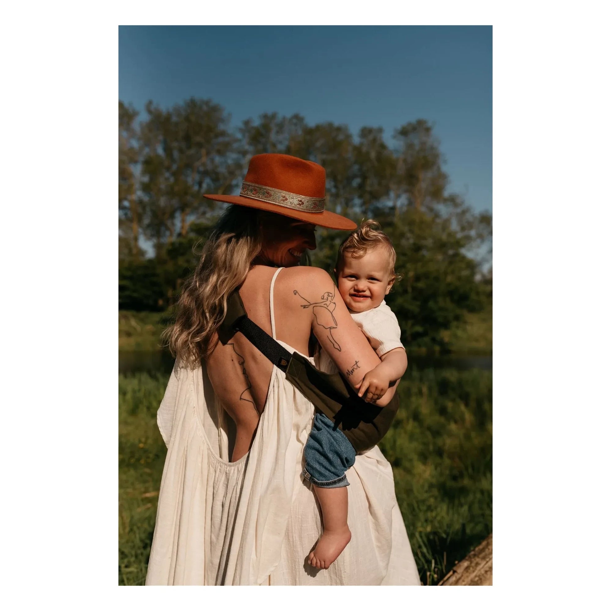 Wildride - Baby carrier | Dark green