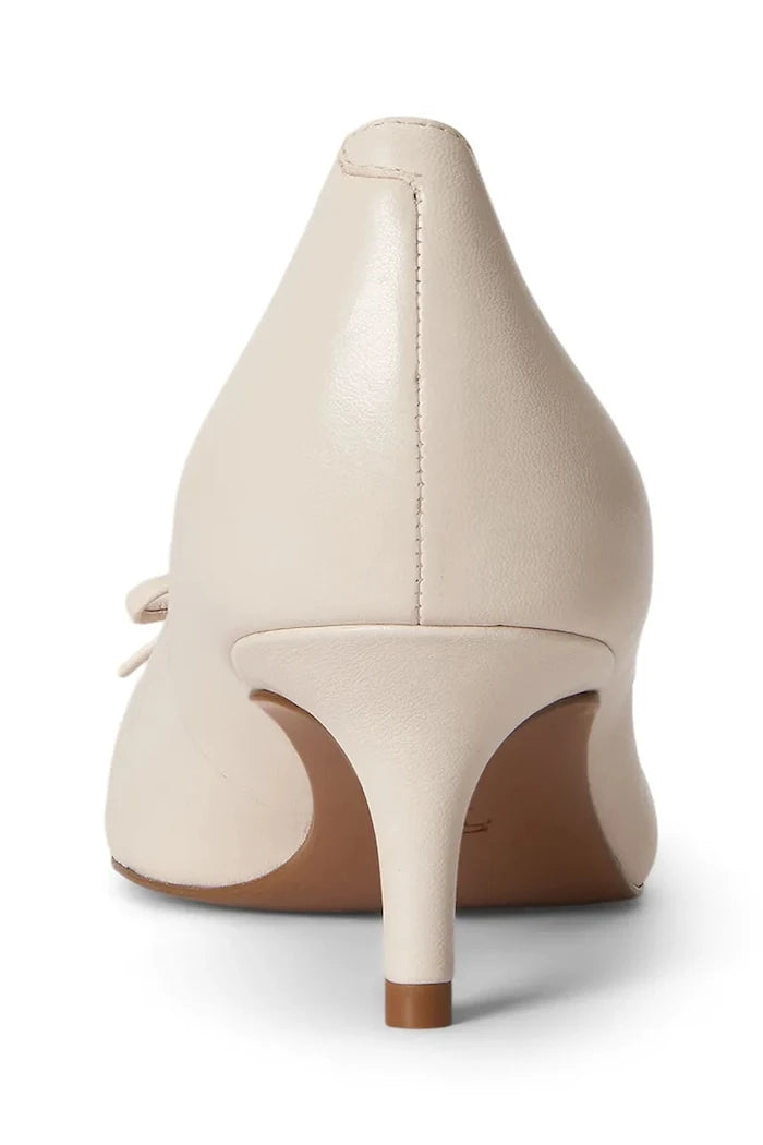 Lauren Ralph Lauren обувки с ток кожени Adrienne