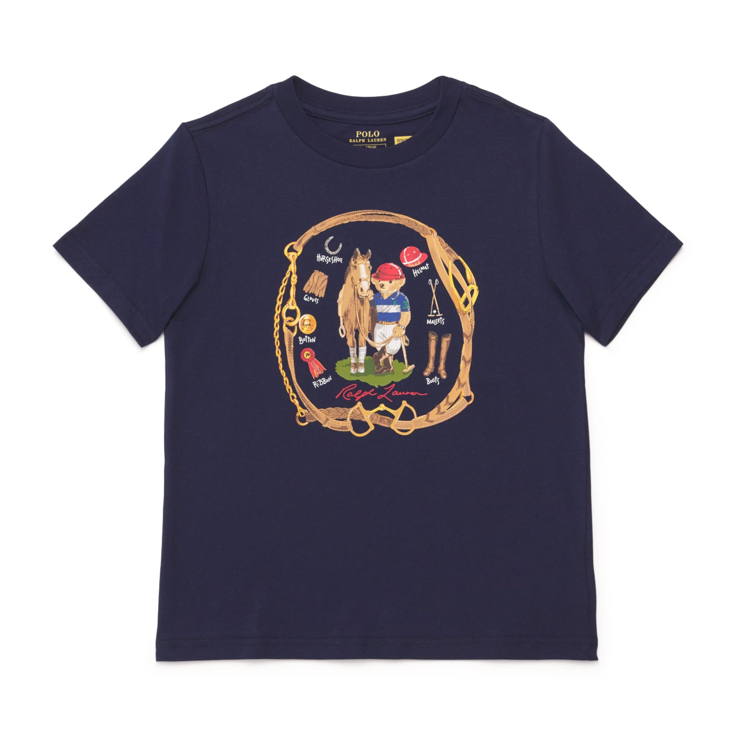 Ralph Lauren Kids Cotton Polo Bear T-Shirt (6-14 Years)