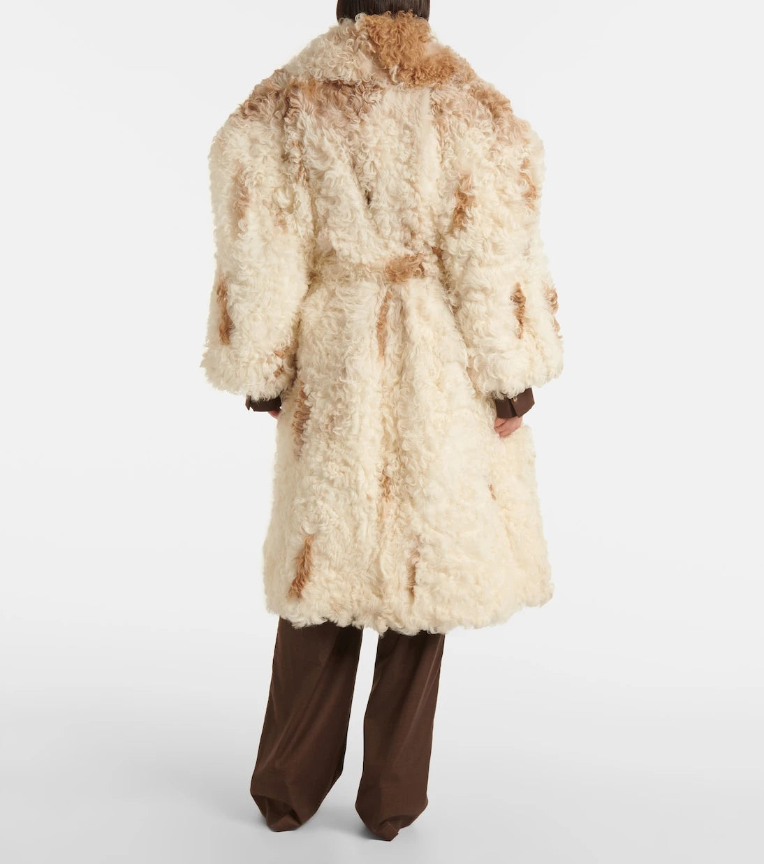 Magda Butrym - Belted shearling coat