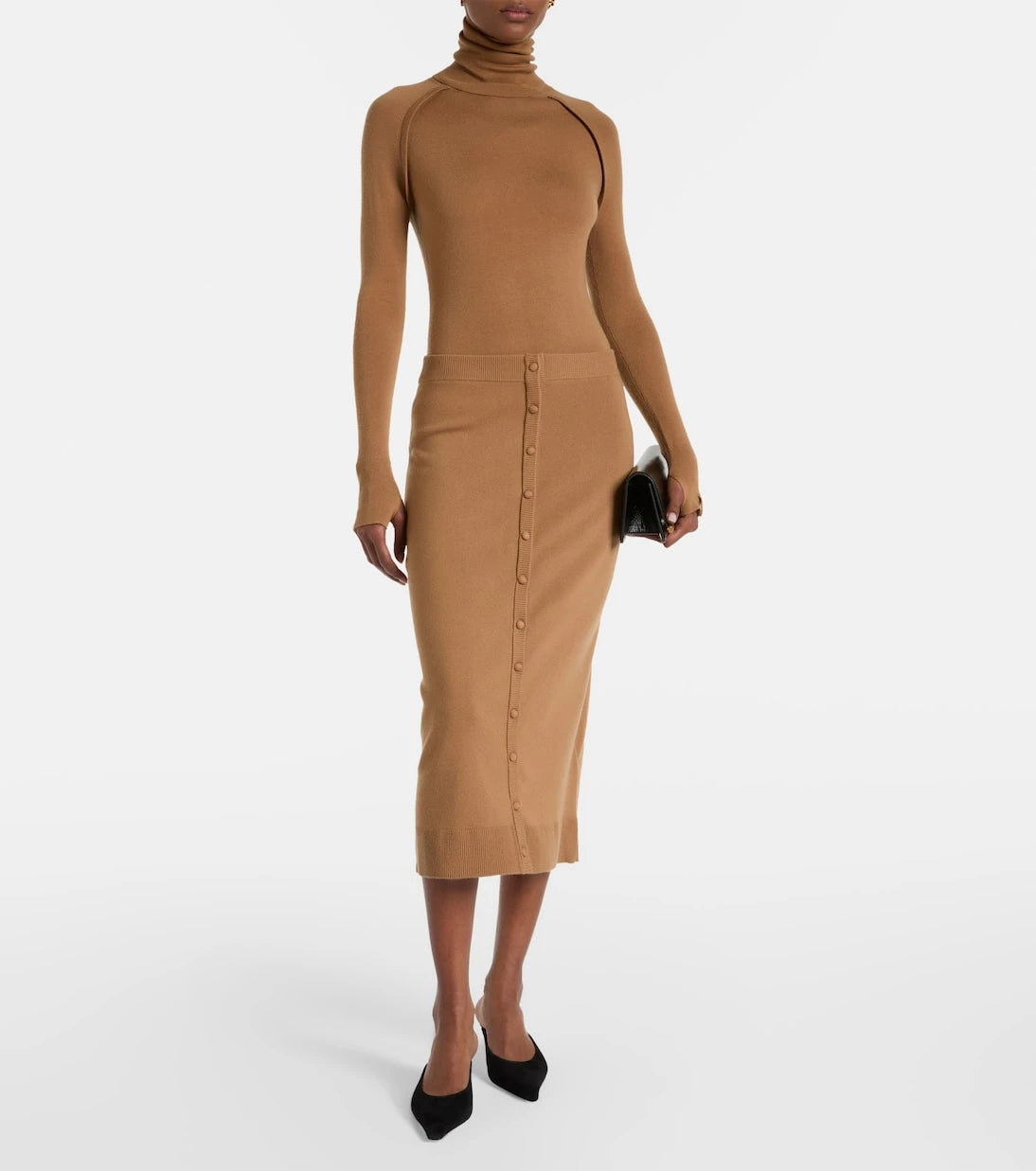 Victoria Beckham - Wool turtleneck sweater