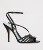 Leather Nodine Heeled Sandals 100