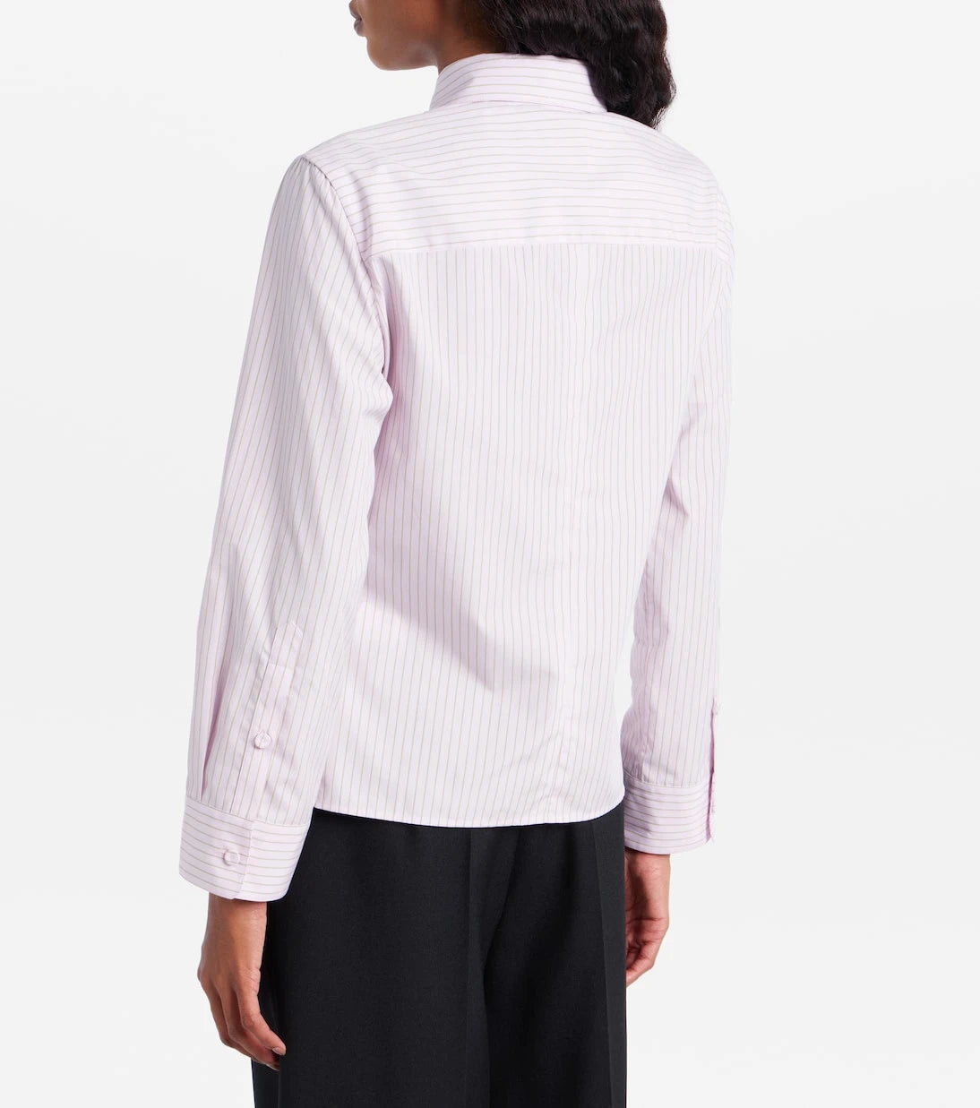 Calvin Klein Collection - Pinstripe cotton poplin shirt