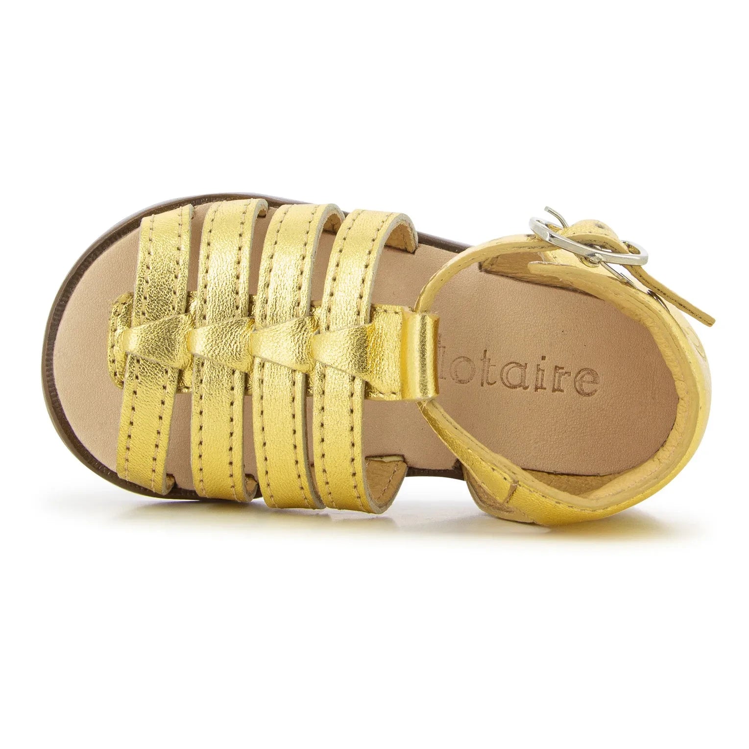 Clotaire - Zeus Spart Sandals | Gold