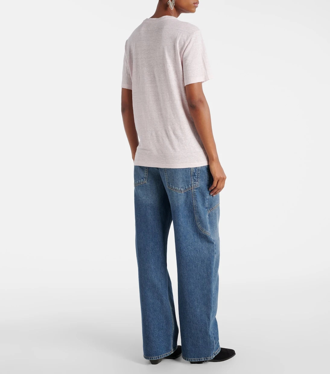 Marant Etoile - Zewel logo linen T-shirt
