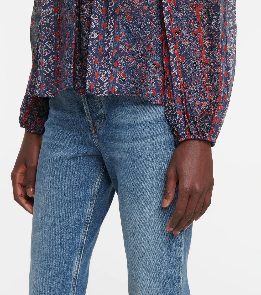 Ulla Johnson - Deetra floral silk blouse