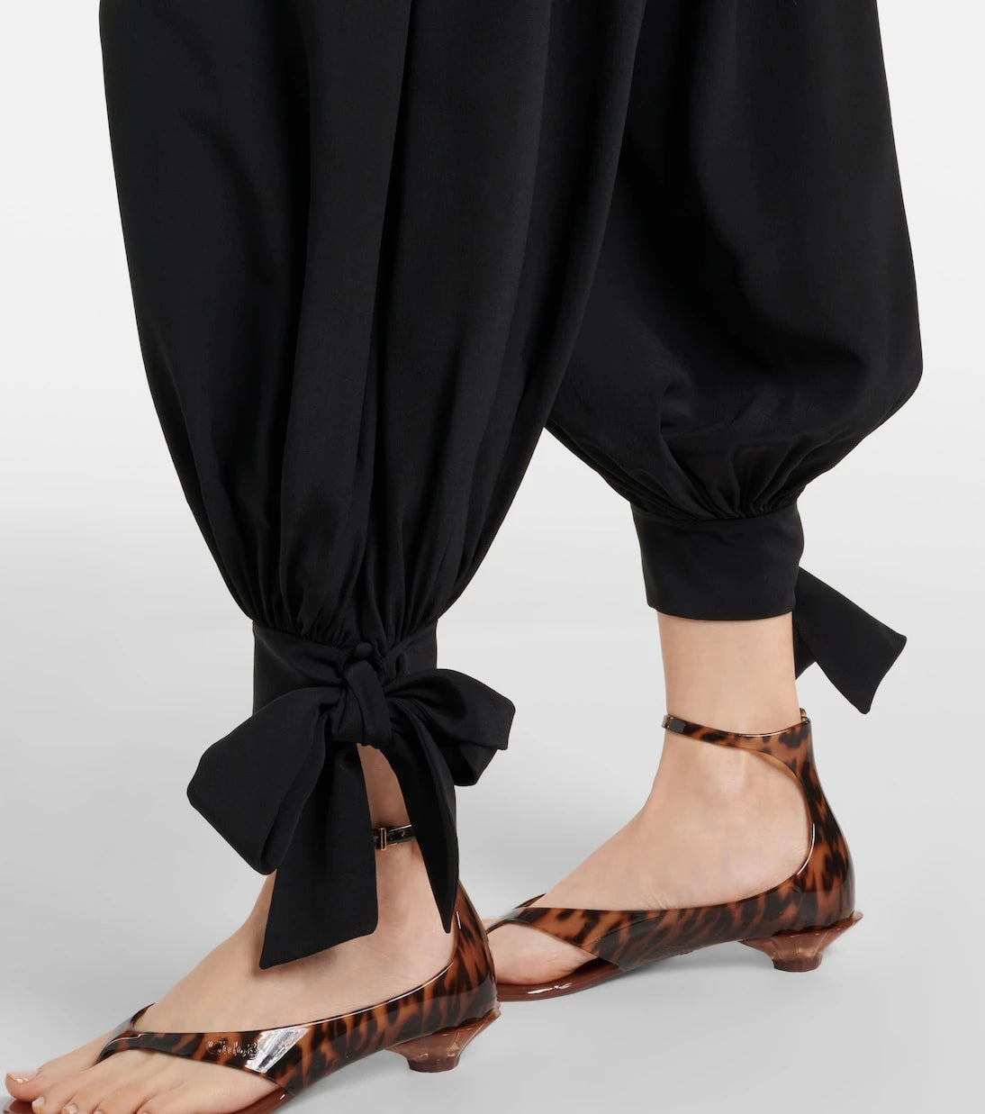 Chloé - Silk crêpe de chine balloon pants
