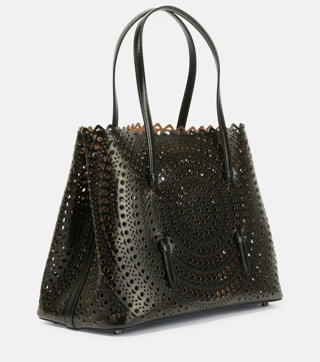 Alaïa - Le Mina 32 New Vienne leather tote bag