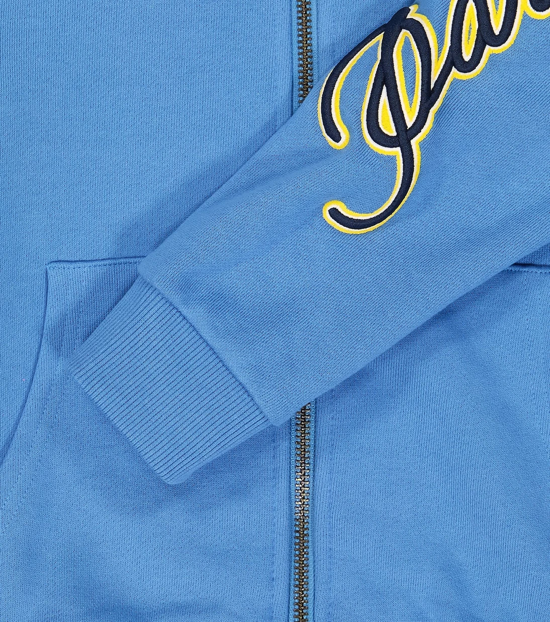Kenzo Kids - Logo appliqué cotton hoodie