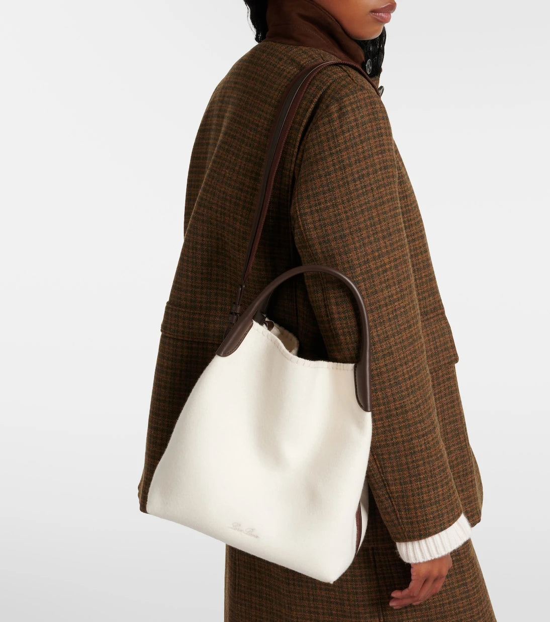 Loro Piana - Bale Large cashmere bucket bag