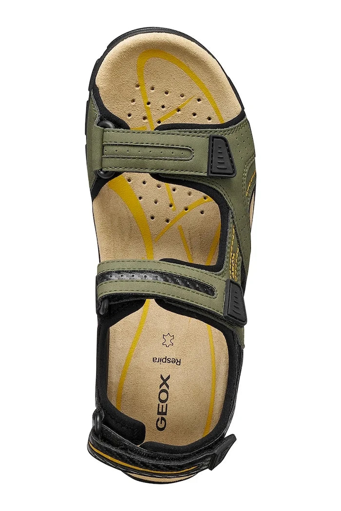 Geox Erkek Trekking Sandalet UOMO SANDAL STRADA