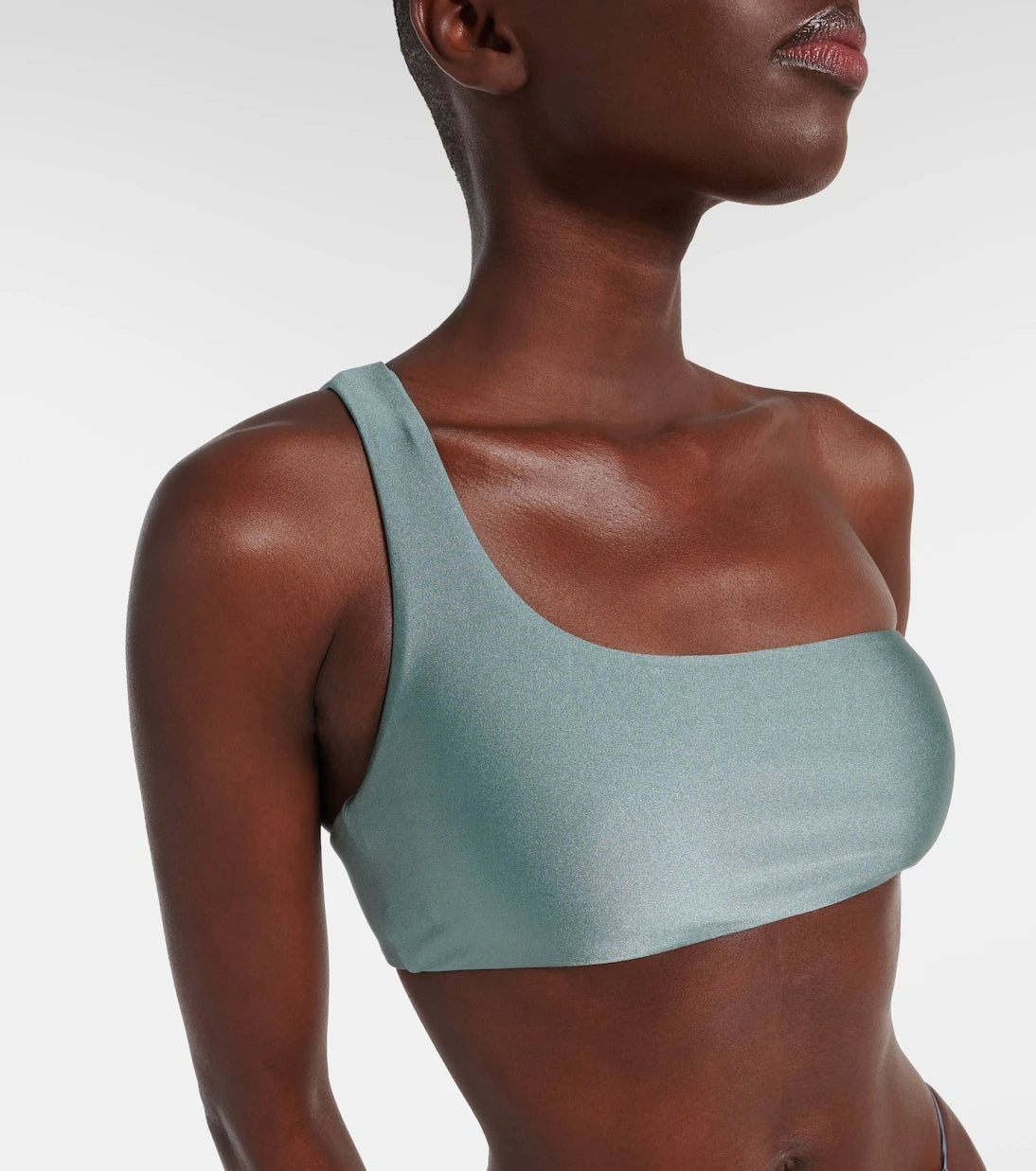 Jade Swim - Apex one-shoulder bikini top