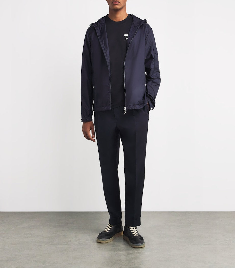 Moncler Navy Water-Repellent Etiache Jacket