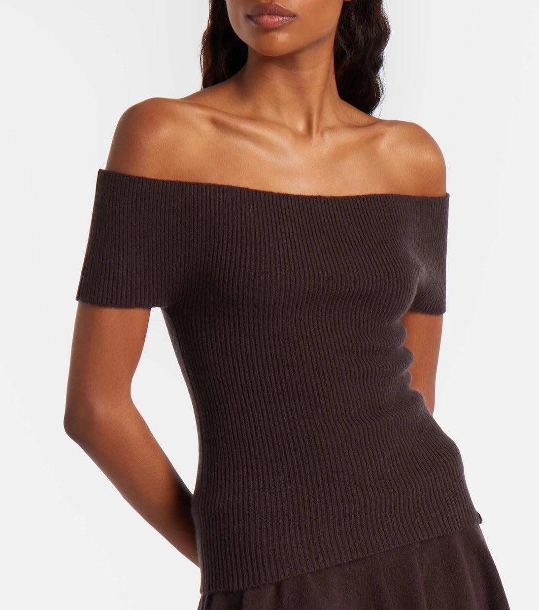 Extreme Cashmere - N°381 Libra cashmere-blend top