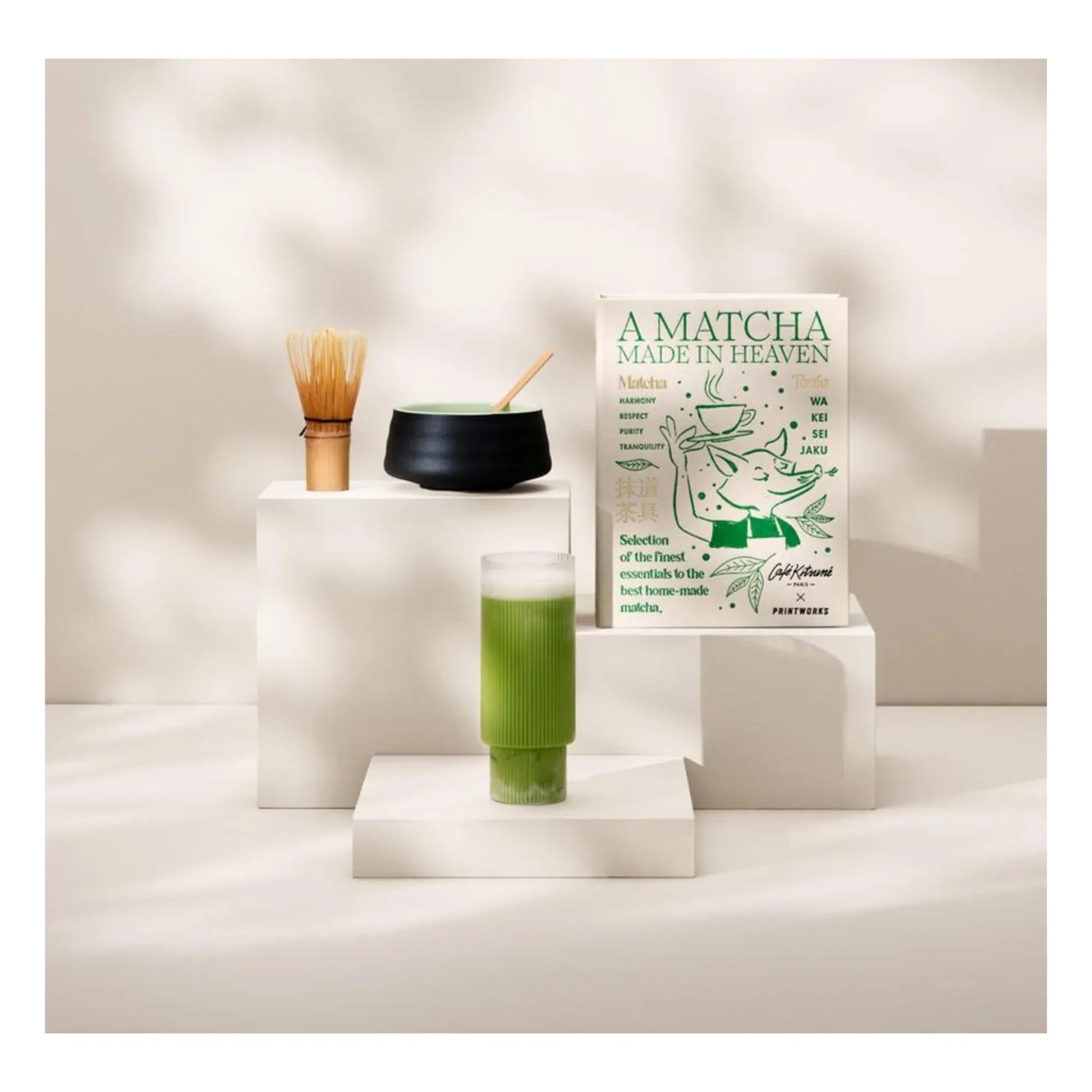 PrintWorks - Matcha Utensils Set - Printworks x Café Kitsuné