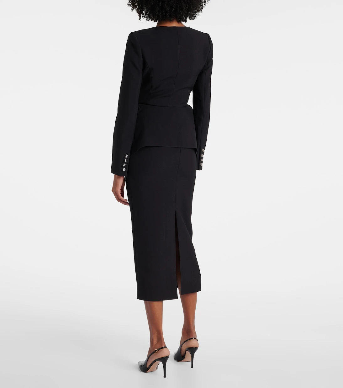 Roland Mouret - Peplum crêpe jacket